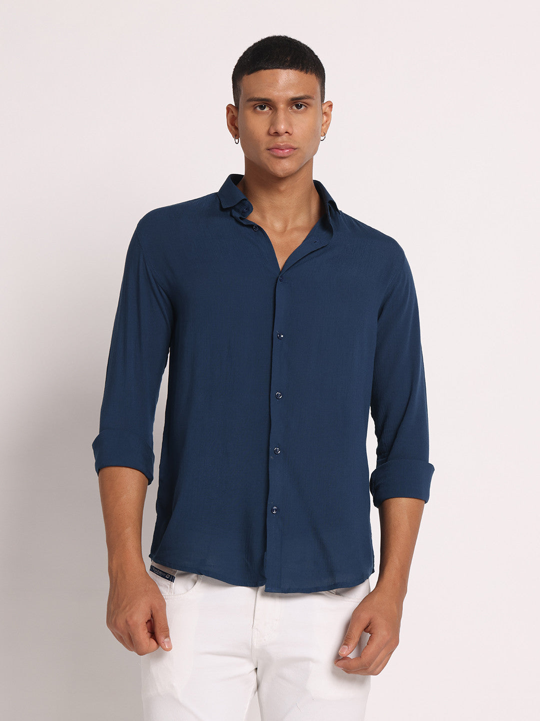 Men's Premium Rayon Crepe Shirt