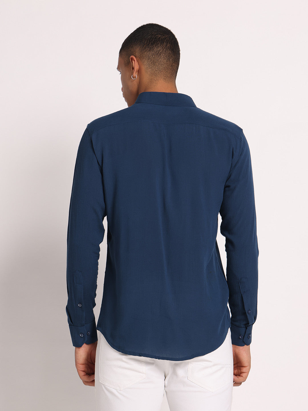 Men's Premium Rayon Crepe Shirt