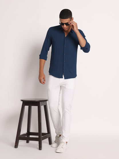 Men's Premium Rayon Crepe Shirt