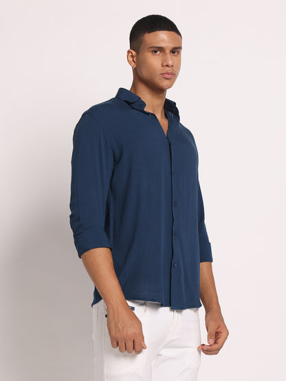 Men's Premium Rayon Crepe Shirt