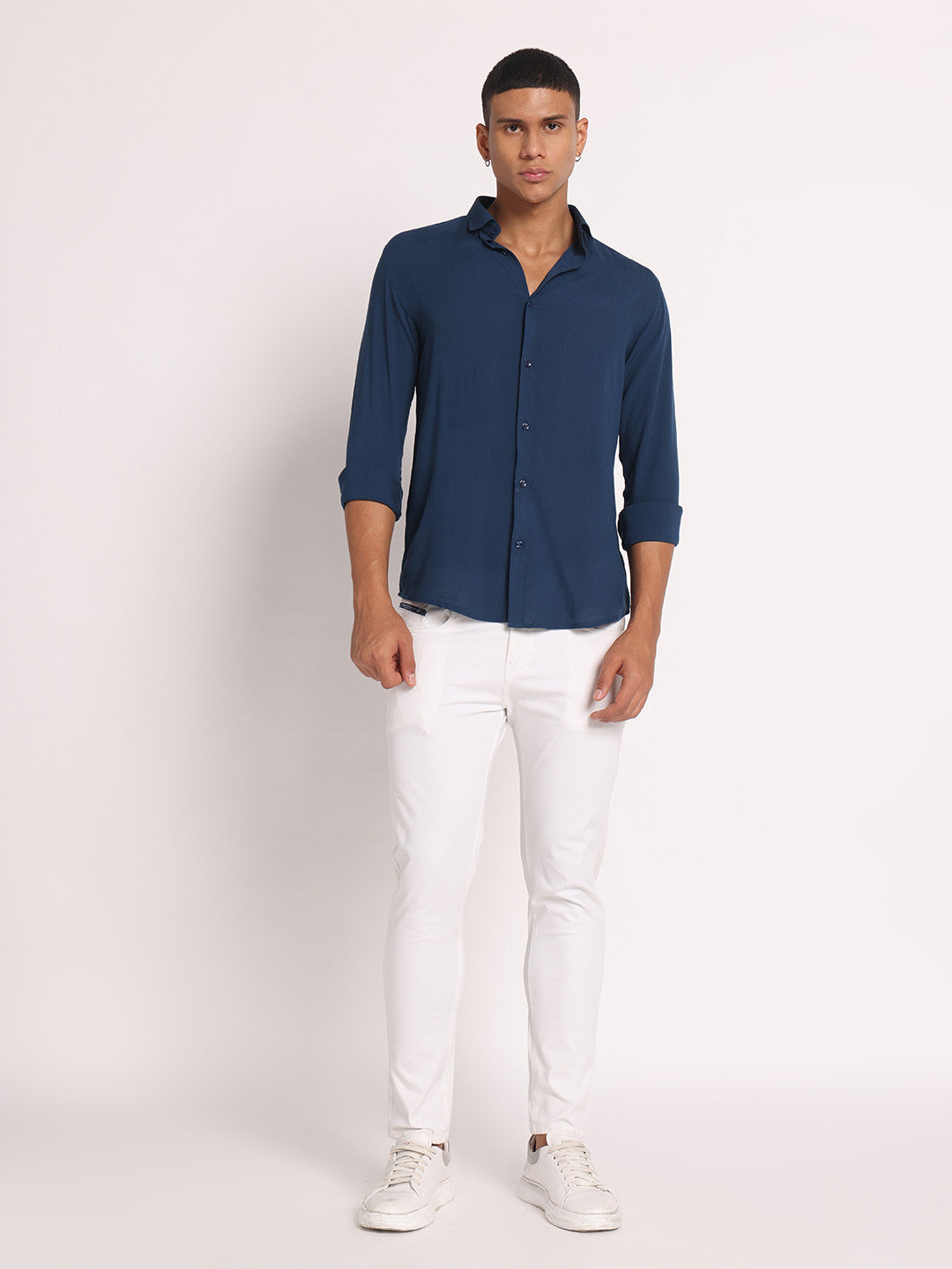 Men's Premium Rayon Crepe Shirt